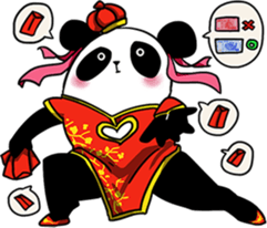 Panda Almighty 's Happy Holidays sticker #11075958