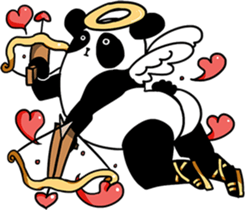 Panda Almighty 's Happy Holidays sticker #11075960