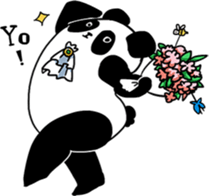 Panda Almighty 's Happy Holidays sticker #11075963