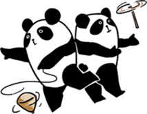 Panda Almighty 's Happy Holidays sticker #11075965