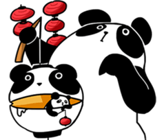 Panda Almighty 's Happy Holidays sticker #11075967