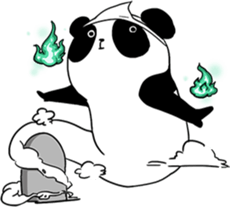 Panda Almighty 's Happy Holidays sticker #11075972