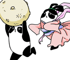 Panda Almighty 's Happy Holidays sticker #11075975