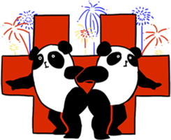 Panda Almighty 's Happy Holidays sticker #11075978