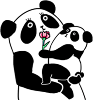 Panda Almighty 's Happy Holidays sticker #11075983