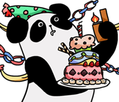 Panda Almighty 's Happy Holidays sticker #11075986