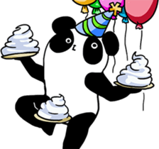 Panda Almighty 's Happy Holidays sticker #11075988