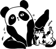 Panda Almighty 's Happy Holidays sticker #11075990