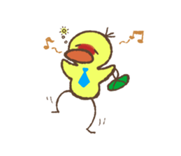 A Sticker of Mr. chick sticker #11076729