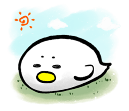 Sumi Piyo Balloon of a loose honorific sticker #11077268