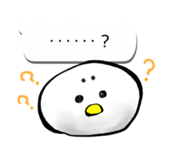 Sumi Piyo Balloon of a loose honorific sticker #11077295