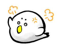 Sumi Piyo Balloon of a loose honorific sticker #11077306