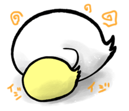 Sumi Piyo Balloon of a loose honorific sticker #11077308