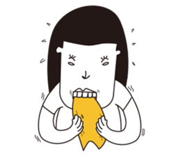 Daily life of Good Friends 3 sticker #11077318