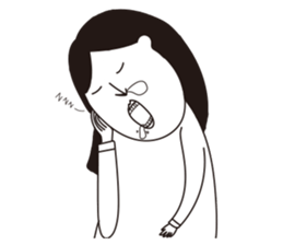 Daily life of Good Friends 3 sticker #11077326