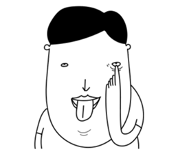 Daily life of Good Friends 3 sticker #11077342