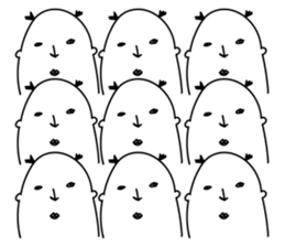 Daily life of Good Friends 3 sticker #11077348