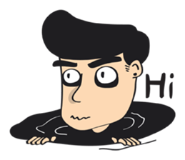 handsome ! sticker #11077872