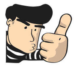 handsome ! sticker #11077877