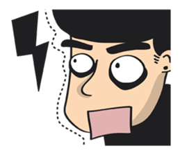 handsome ! sticker #11077891