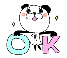 Miss Panda sticker #11078792