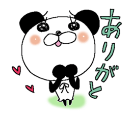 Miss Panda sticker #11078795