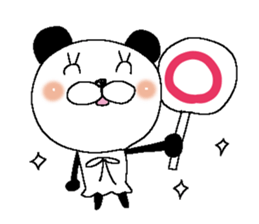 Miss Panda sticker #11078797