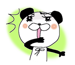 Miss Panda sticker #11078801