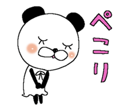 Miss Panda sticker #11078816