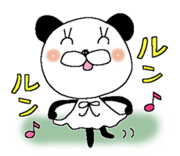 Miss Panda sticker #11078817