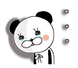 Miss Panda sticker #11078826
