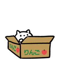 Earnestly escape cat sticker #11078847