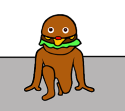 I am Cheeseburger sticker #11079154