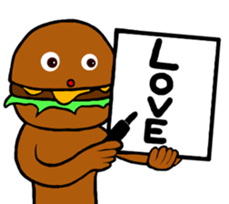 I am Cheeseburger sticker #11079156