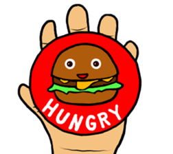 I am Cheeseburger sticker #11079159