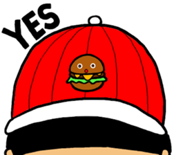 I am Cheeseburger sticker #11079160