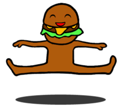 I am Cheeseburger sticker #11079161