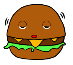 I am Cheeseburger sticker #11079167