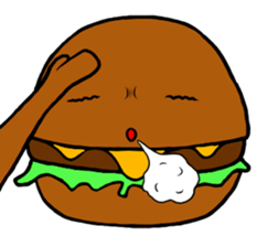 I am Cheeseburger sticker #11079168