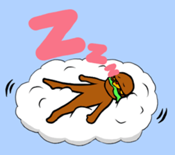 I am Cheeseburger sticker #11079170