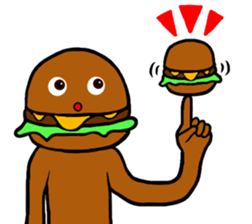 I am Cheeseburger sticker #11079181