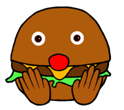 I am Cheeseburger sticker #11079183