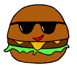 I am Cheeseburger sticker #11079184
