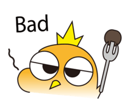 A little bird's various feelings 2 sticker #11079875