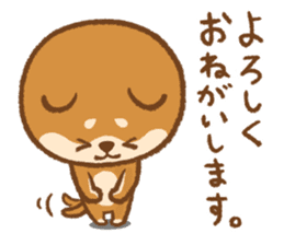 Shiba Inu(mametan) sticker #11080162