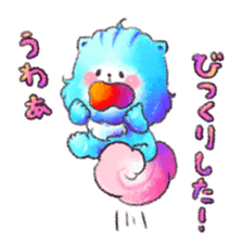 colorful animal [positive mode] sticker #11080198