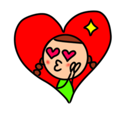 Surreal woman,Keiko sticker #11080755