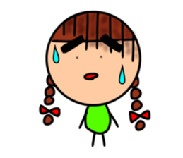 Surreal woman,Keiko sticker #11080768