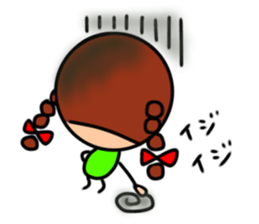 Surreal woman,Keiko sticker #11080774