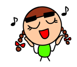 Surreal woman,Keiko sticker #11080776